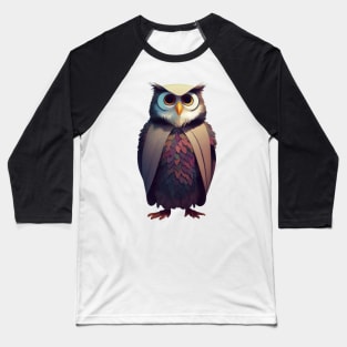 The Great Horn Owl Baseball T-Shirt